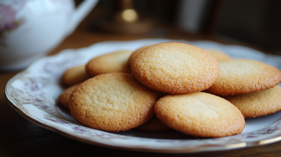 Biscoitos de araruta artesanais, receita tradicional do interior do Paraná conhecida pela textura leve e sabor delicado.